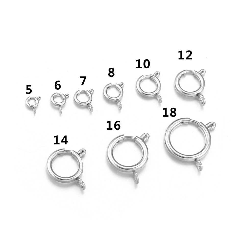 Série Simple, Maillons Et Connecteurs En Acier Inoxydable Uni Couleur Or Pour Femmes Image5