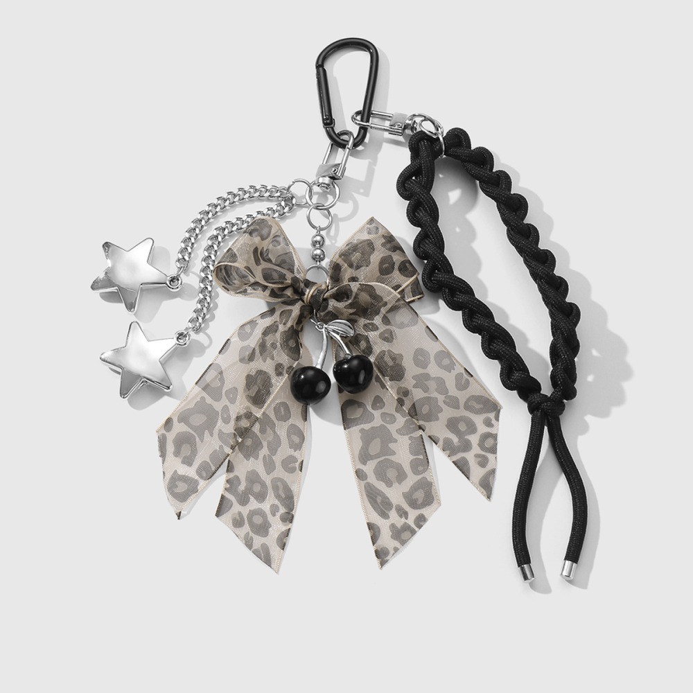 Breloques De Sac Pour Femme En Forme De Nœud Papillon Perlé Image7