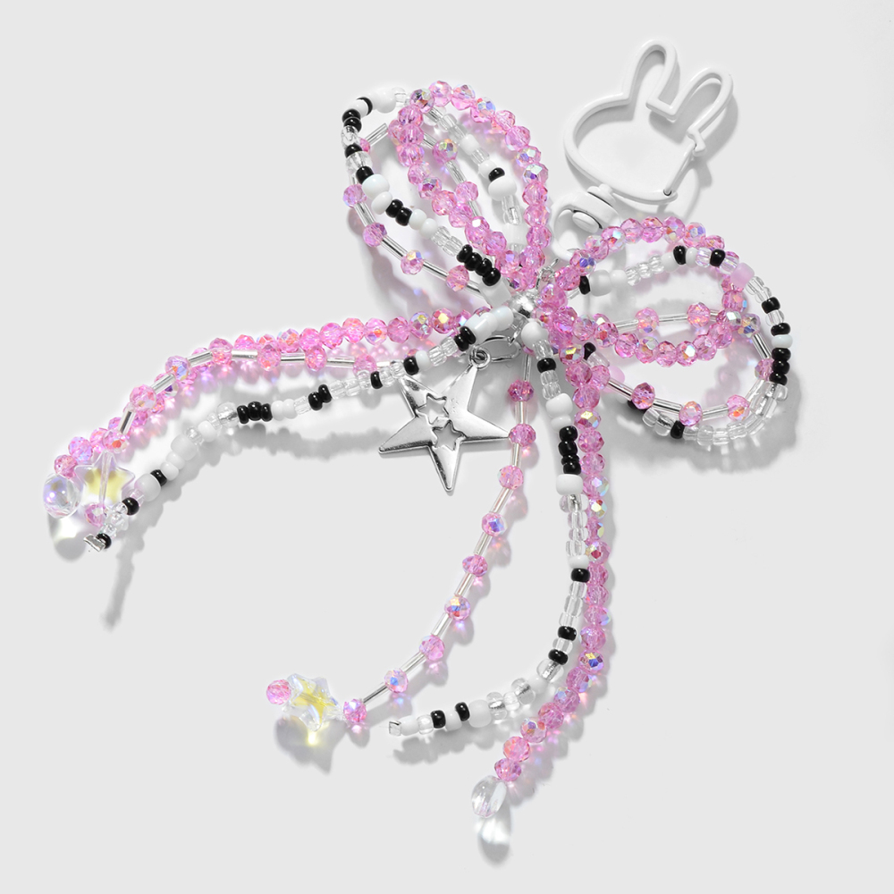 Charms De Sac En Forme De Nœud Perlé h5Image6