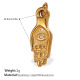 Pendentif en or et diamants blancs EG Image6