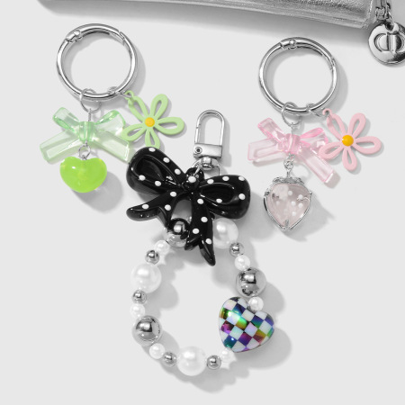 Charms de sac en forme de nœud papillon mignon