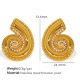 Boucles d'oreilles en or et perles blanches EH817 