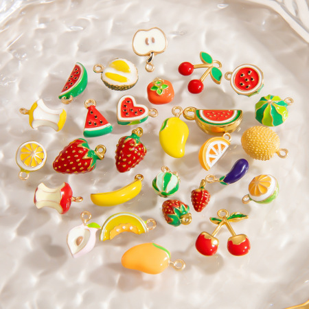 Pendentifs pour femmes en alliage, série simple, motif plante mignonne, 1 pièce