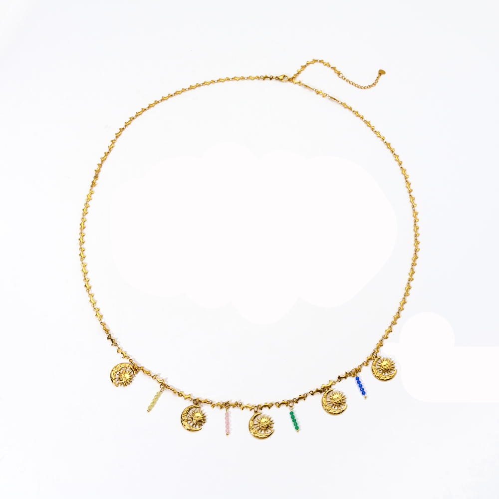 Chaînes De Taille Pour Femmes, Pendentifs Coquillages De La Série Beach, En Acier Inoxydable Couleur Or 