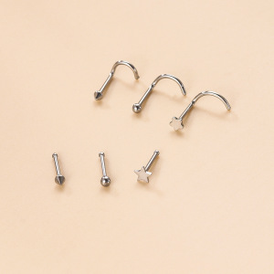 1 Piercing De Nez Exquis En Forme D'Étoile Pour Femme h5 Image5