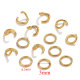 0,5 x 3 mm 【Placage or sous vide 18 carats】