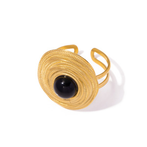 Ensembles De Bijoux Pour Femmes Simplicity Series En Acier Inoxydable Doré Étanche h5 Image5