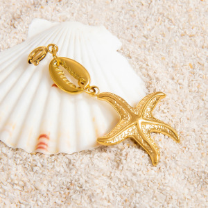 Pendentif Bikini Oceanic En Acier Inoxydable Étanche Couleur Or h5 Image10