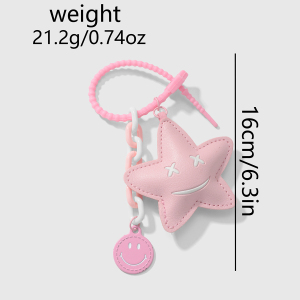 Charms De Sac En Cuir En Forme De Cœur h5 Image2