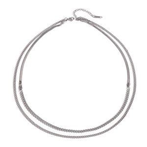 Colliers Superposés Étanches En Acier Inoxydable Pour Femmes (1 Pièce) h5 Image5