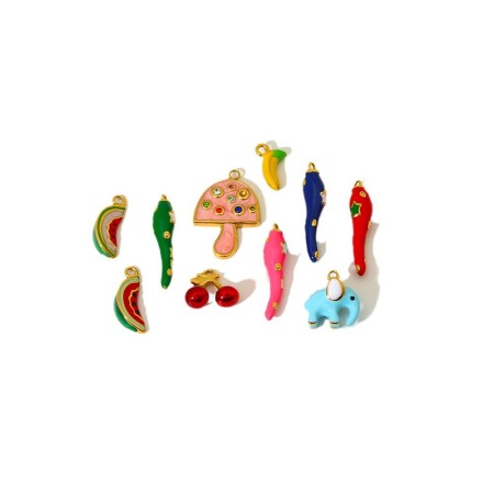 Pendentif femme étanche en acier inoxydable, motif plante douce, collection Simple Series (1 pièce) 2