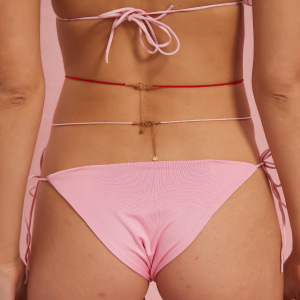 Chaînes De Taille Pour Femmes, Style Estival, Corde En Coton, Acier Inoxydable, Couleur Or h5 Image6