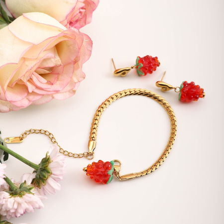 Boucles d'oreilles pendantes Sweet Berry 2