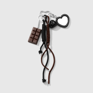 Breloques Quotidiennes En Forme De Cœur Et De Sac En Chocolat h5