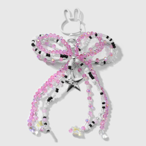 Charms De Sac En Forme De Nœud Perlé h5