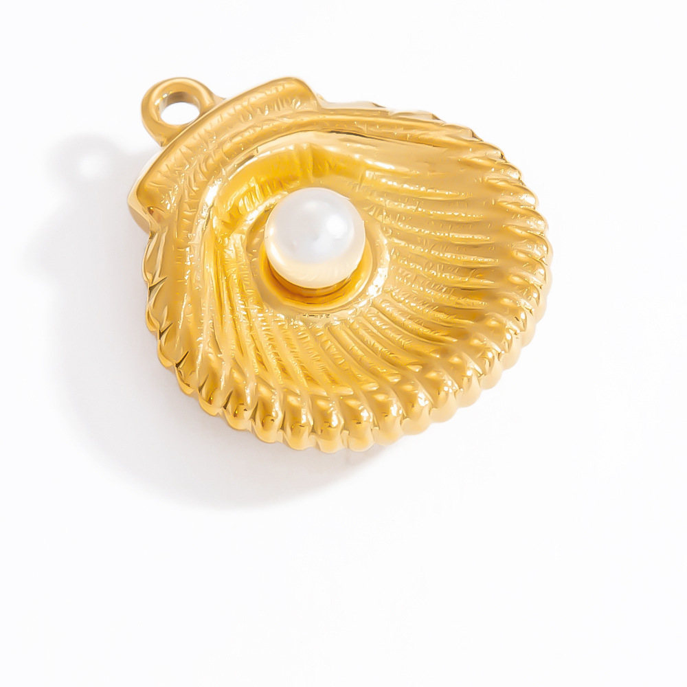 Pendentif Tortue De Vacances En Acier Inoxydable Couleur Or Pour Femme, Série Simple, 1 Pièce Image6