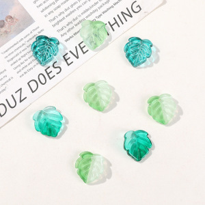 1 Pièce De Perles De Verre À Feuilles Vives Pour Bijoux À Faire Soi-Même h5 Image4
