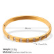 Bracelet en or et zirconium blanc/2 Image7