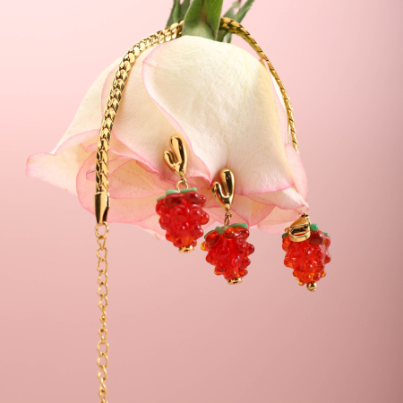 Boucles d'oreilles pendantes Sweet Berry