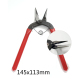 Pince à rouler 145 x 113 mm Image5