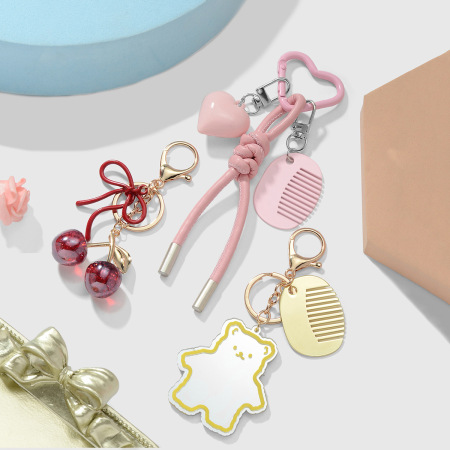 Breloques de sac en forme d'ours mignon 2