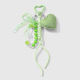 1 porte-clés coeur vert Image2