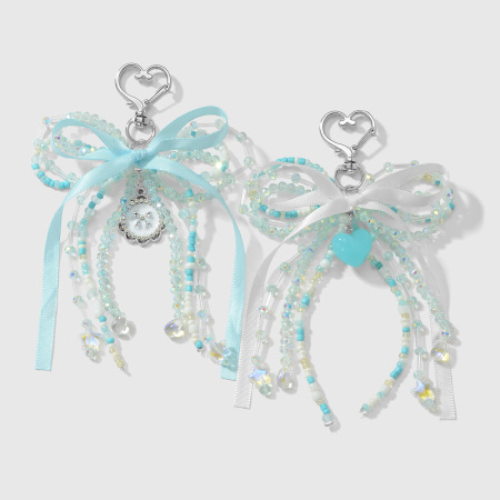 Charms de sac en forme de nœud perlé 2