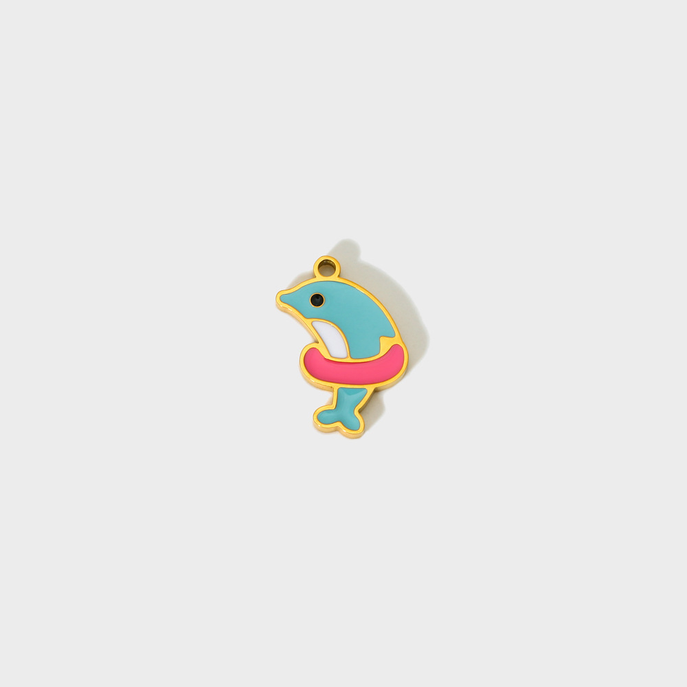 Pendentif Créatif En Acier Inoxydable Étanche, Coquillage À Faire Soi-Même h5Image3