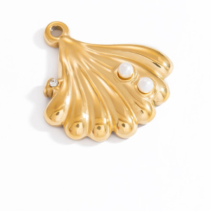 Pendentif Tortue De Vacances En Acier Inoxydable Couleur Or Pour Femme, Série Simple, 1 Pièce h5 Image7