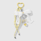 1 porte-clés jaune clair Image2