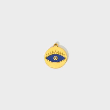 Pendentif vintage haut de gamme en acier inoxydable étanche à monter soi-même 2