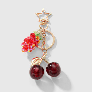 Breloques De Sac Raisins Et Cerises h5