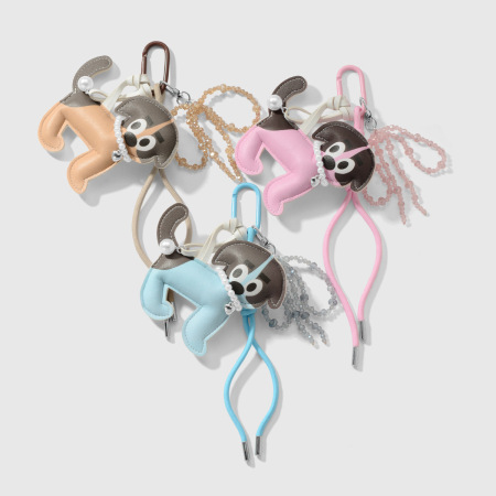 Charms de sac en forme de chien mignon