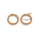 Ouverture en or rose - 1x7mm Image16