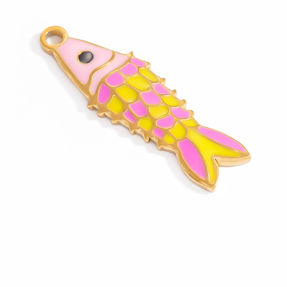 Pendentif Tortue De Vacances En Acier Inoxydable Couleur Or Pour Femme, Série Simple, 1 Pièce Image9
