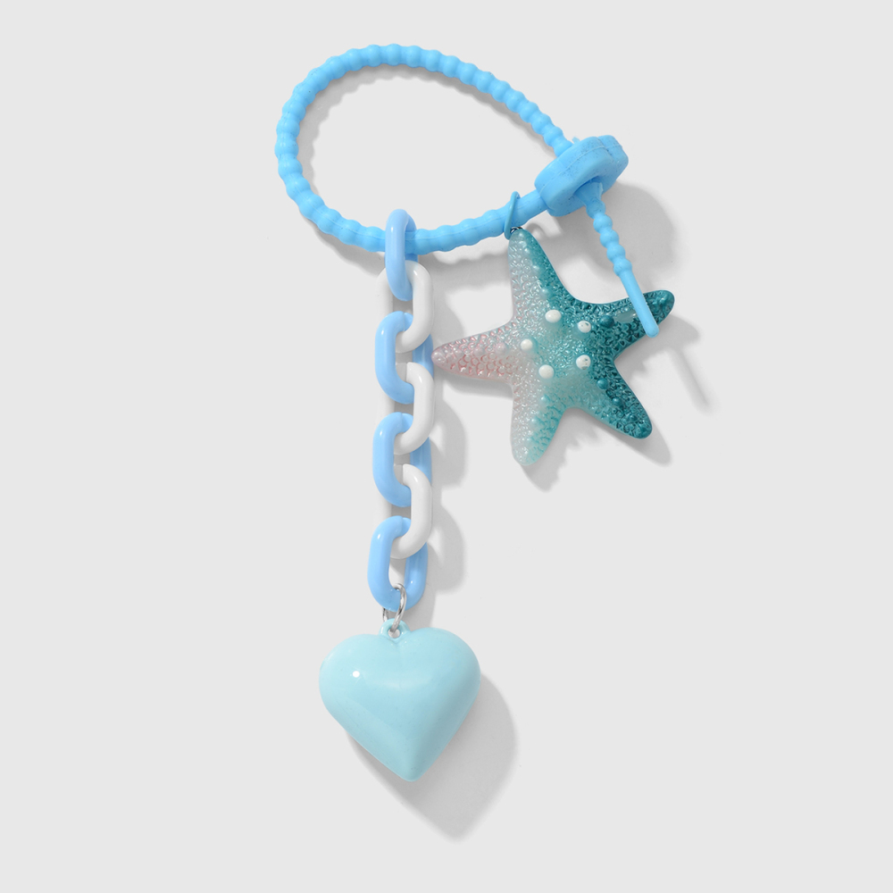 Charms De Sac En Cuir En Forme De Cœur h5Image4