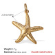 Pendentif double face creux en or Image14