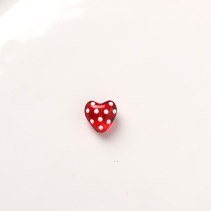 1 Pièce De Perles De Verre En Forme De Cœur Romantique Pour Bijoux À Faire Soi-Même h5 Image2