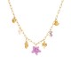Collier étoile de mer violette Image3