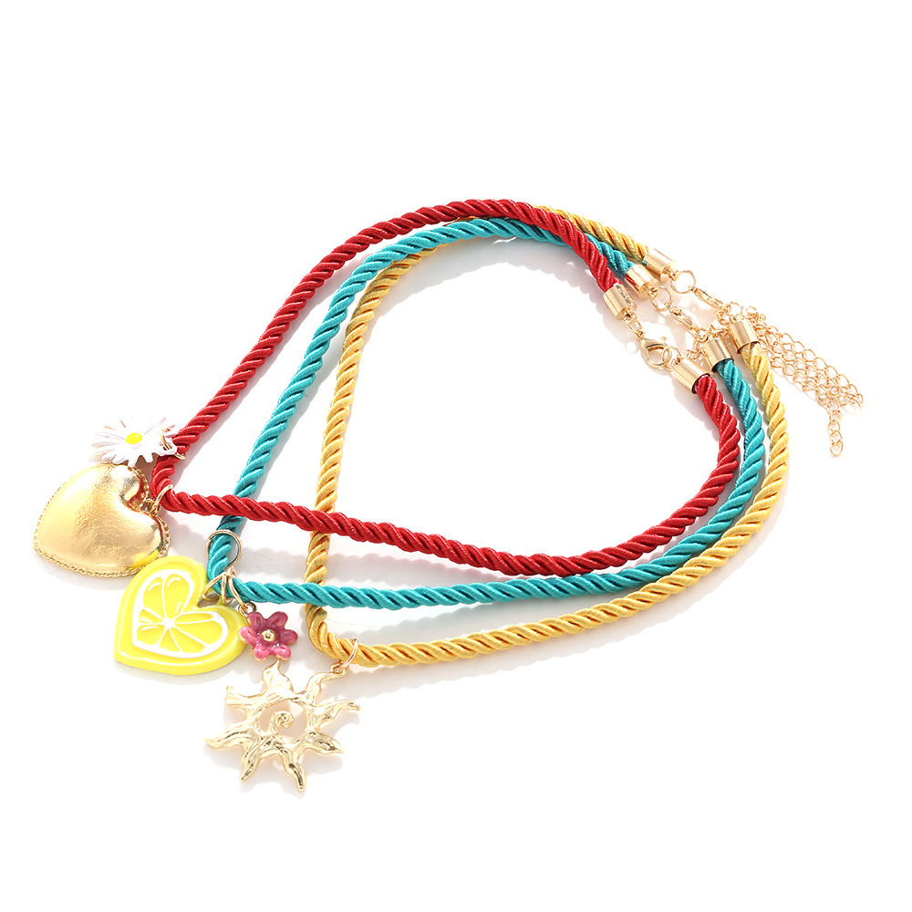 Colliers À Pendentif En Alliage Sweet Heart Image3