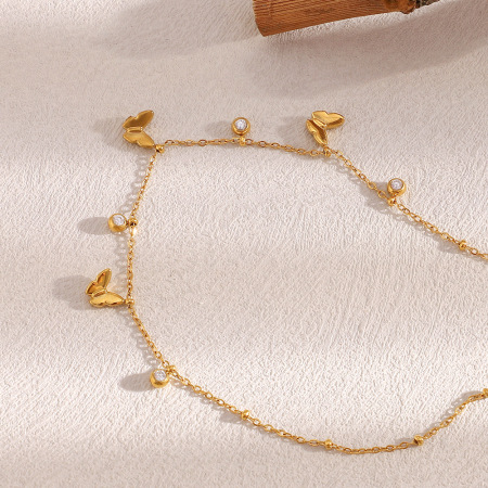 Colliers pendentifs pour femmes en acier inoxydable étanche, motif animal, de la marque Fashion OL 2