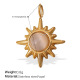 Pendentif œil de chat en or Image12