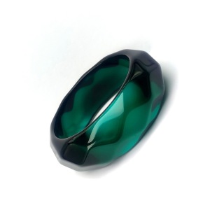 Bracelet Pour Femme En Acrylique Sophistiqué À Large Bord, Style Français, 1 Pièce h5