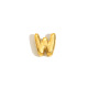 Collier pendentif lettre minuscule creuse - Or - W Image23