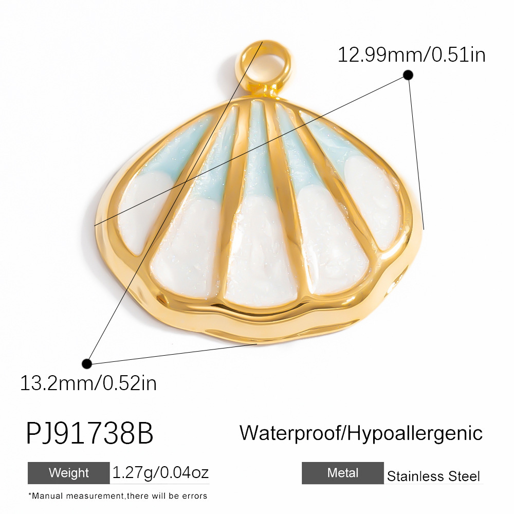 Pendentifs En Acier Inoxydable Étanches En Forme De Cœur, Couleur Or, À Faire Soi-Même 