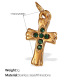 Pendentif en or et diamant vert Image23