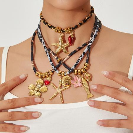 1 Paire De Colliers Pendentifs Pour Femmes, Collection Luxueuse Sexy Turtle, En Acier Inoxydable Étanche Couleur Or