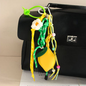 Charms De Sac Pour Femme De La Série Vivid Lemon Yellow h5
