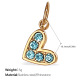 Pendentif en diamant blanc Image12
