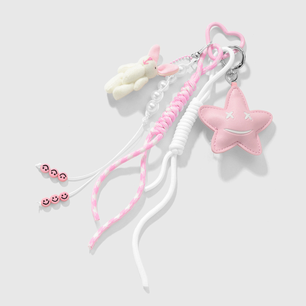 Breloques De Sac En Alliage De Cuir Sweet Star Image3